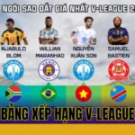 BẢNG XẾP HẠNG V-LEAGUE