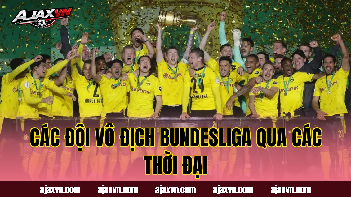 Các đội vô địch Bundesliga qua các thời đại
