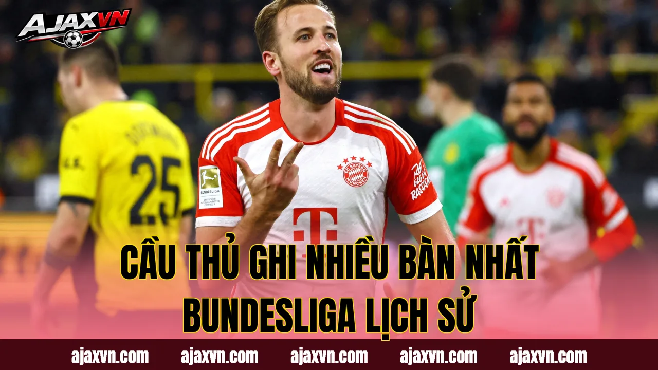 Cầu thủ ghi nhiều bàn nhất Bundesliga lịch sử