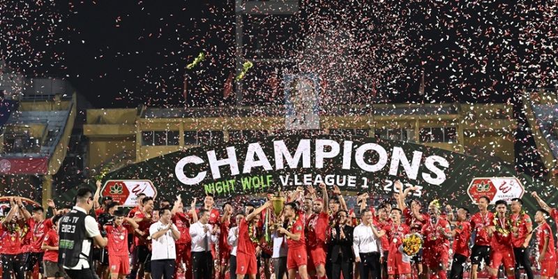 đội vô địch V-League nhiều nhất