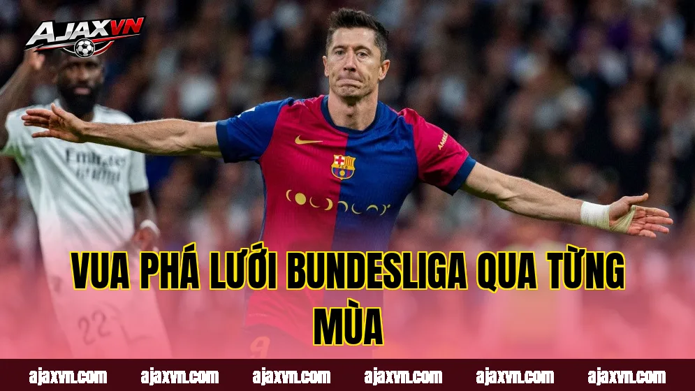 Vua phá lưới Bundesliga qua từng mùa