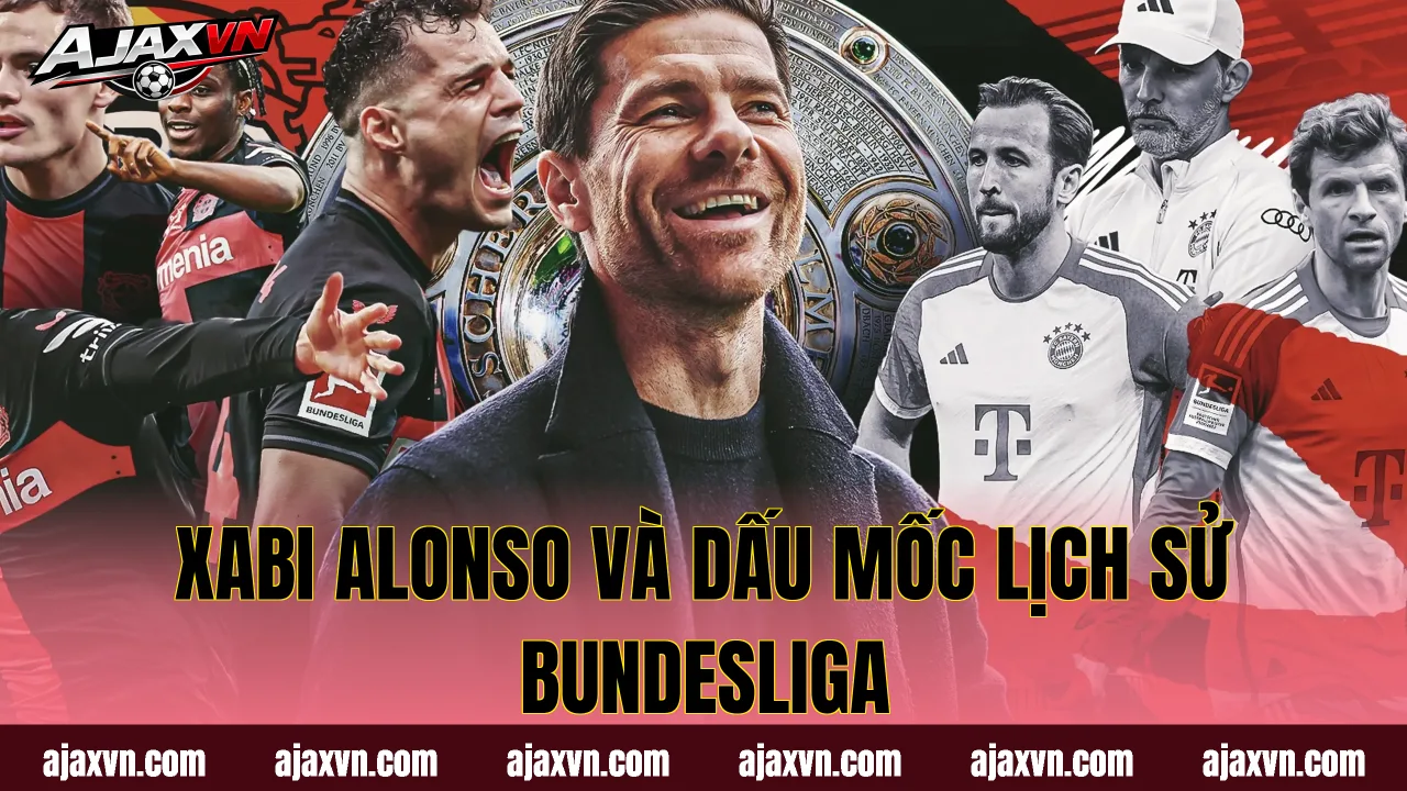 Xabi Alonso và dấu mốc lịch sử Bundesliga