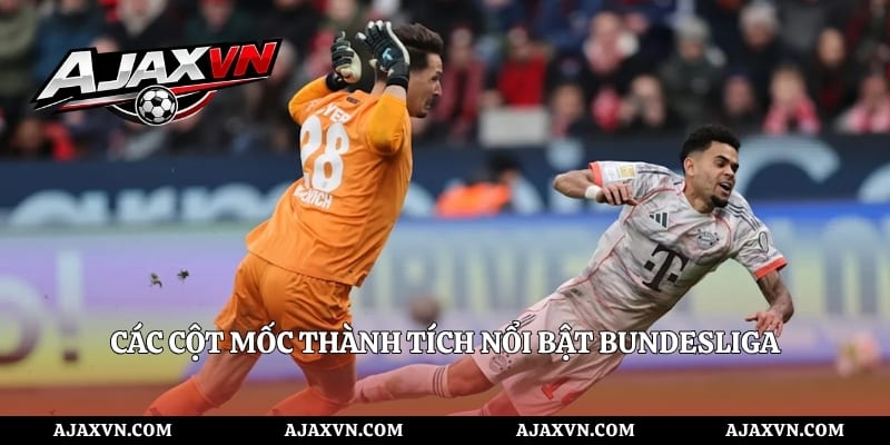 Các cột mốc thành tích nổi bật Bundesliga