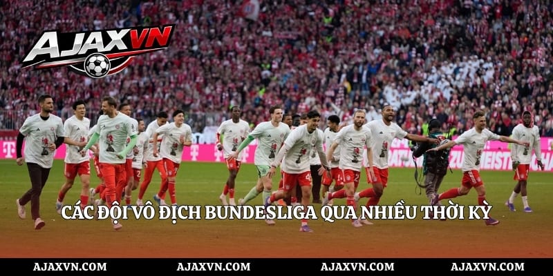 Các đội vô địch Bundesliga qua nhiều thời kỳ