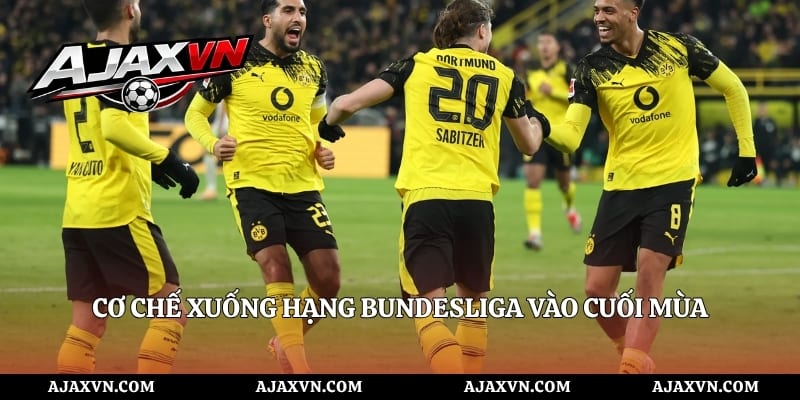 Cơ chế xuống hạng Bundesliga vào cuối mùa