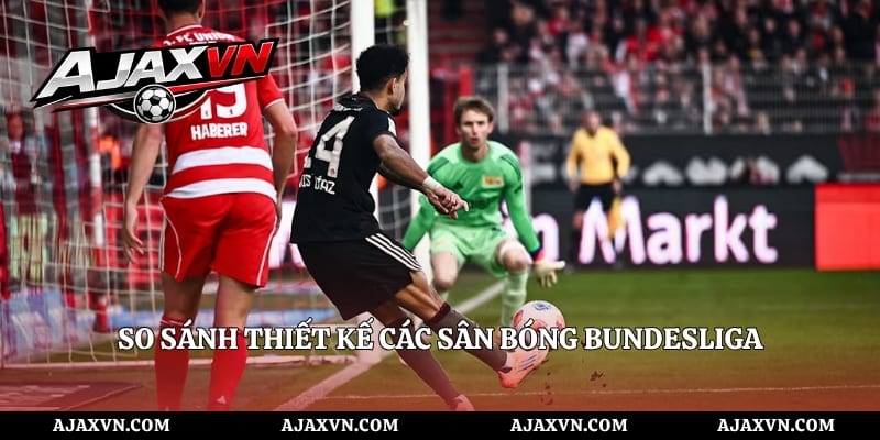 So sánh thiết kế các sân bóng Bundesliga