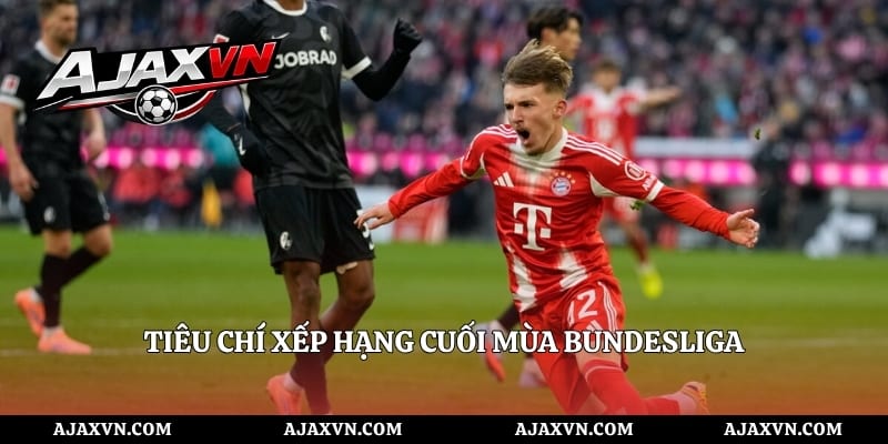 Tiêu chí xếp hạng cuối mùa Bundesliga
