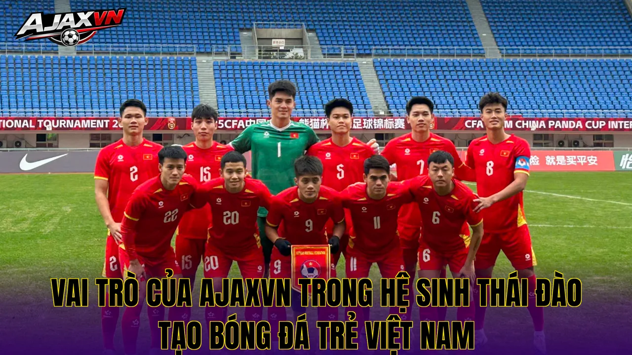 Vai trò của Ajaxvn trong hệ sinh thái đào tạo bóng đá trẻ Việt Nam